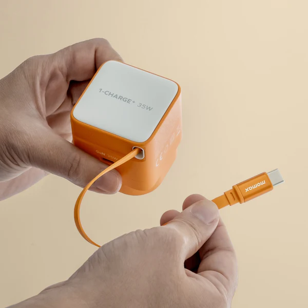 MOMAX 1-CHARGE 35W GAN 1 PORT CHARGER MOMAX 1-CHARGE 35W GAN 1 PORT CHARGER
