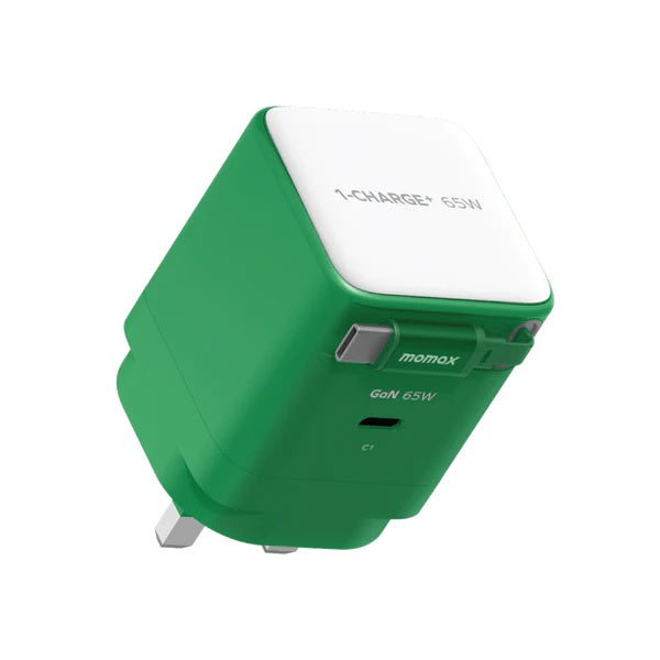 MOMAX 1-CHARGE 65W GAN 1 PORT CHARGER MOMAX 1-CHARGE 65W GAN 1 PORT CHARGER