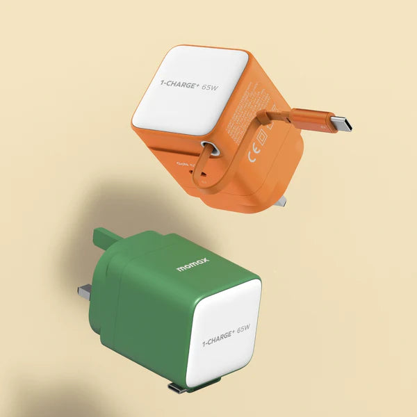 MOMAX 1-CHARGE 65W GAN 1 PORT CHARGER MOMAX 1-CHARGE 65W GAN 1 PORT CHARGER