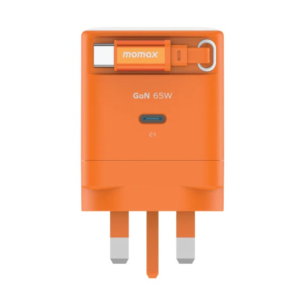 MOMAX 1-CHARGE 65W GAN 1 PORT CHARGER MOMAX 1-CHARGE 65W GAN 1 PORT CHARGER