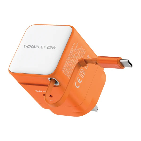 MOMAX 1-CHARGE 65W GAN 1 PORT CHARGER