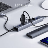Unitek USB3.0 7-Port Aluminium Hub ( Portable with Power adapter )