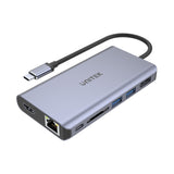 Unitek 7 Port USB-C and USB-A 5Gbps Hub (USB3.0 + 6xUSB2.0) Space Grey