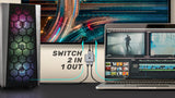 Unitek 8K HDMI 2.1 Bi-Directional Switch 2 In 1 Out / 1 In 2 Out