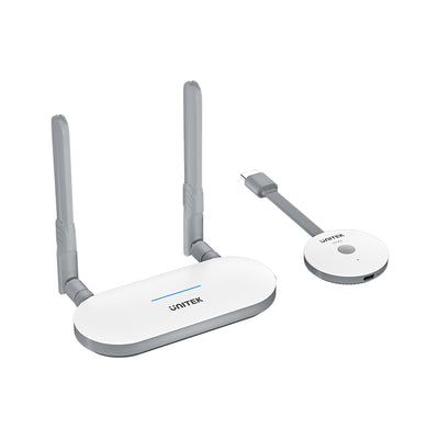Unitek Wireless HDMI Transmitter & Receiver Kit Up to 50M (1 Receiver To Max of 8 Transmitters ) Unitek Wireless HDMI Transmitter & Receiver Kit Up to 50M (1 Receiver To Max of 8 Transmitters )