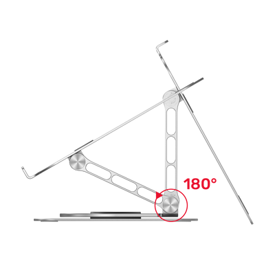 Unitek Adjustable Laptop Stand with 360deg Rotating Base Unitek Adjustable Laptop Stand with 360deg Rotating Base