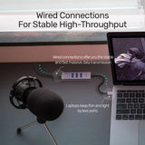 Unitek 4-in-1 USB-C 5Gbps Hub with USB-A Adapter (3-USB3.0 + Gigabit Ethernet) Space Grey