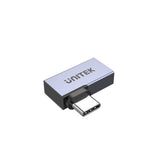 Unitek Type C 90deg Right Angle USB4 Male to Female Adapter (40Gbps/ PD 240W/ 8K 60Hz) Unitek Type C 90deg Angle USB4 Male to Female Adapter (40Gbps/ PD 240W/ 8K 60Hz)