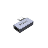 Unitek Type C 90deg Right Angle USB4 Male to Female Adapter (40Gbps/ PD 240W/ 8K 60Hz) Unitek Type C 90deg Angle USB4 Male to Female Adapter (40Gbps/ PD 240W/ 8K 60Hz)