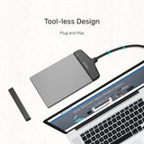 Unitek USB3.0 Type-C to SATA6G Converter Black for 2.5HDD