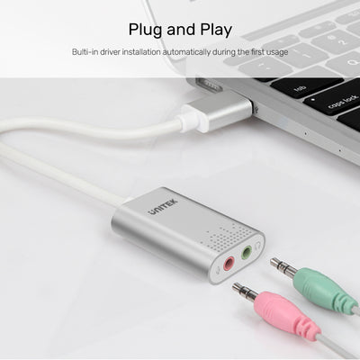 Unitek USB to Stereo Audio Converter Unitek USB to Stereo Audio Converter