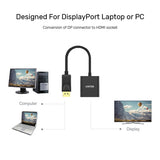 Unitek DisplayPort to HDMI Female Converter