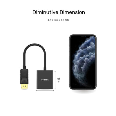 Unitek DisplayPort to HDMI Female Converter Unitek DisplayPort to HDMI Female Converter