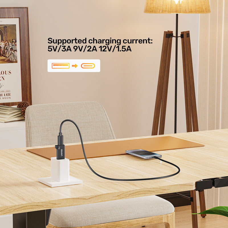 Unitek USB 3.2 USB A to USB-C Adapter 10Gbps Supports Data Sync & 3A Fast Charging Unitek USB 3.2 USB A to USB-C Adapter 10Gbps Supports Data Sync & 3A Fast Charging