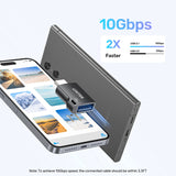 Unitek 10Gbps USB-C to USB-A Adapter Supports Data Sync & 2A Fast Charging