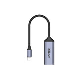 Unitek USB-C to Display Port (DP) Adapter 4Kat144Hz or 8Kat60Hz Grey & Black