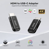 Unitek HDMI to USB-C Adapter Supports 4K and 1080Pat60Hz HD Resolution