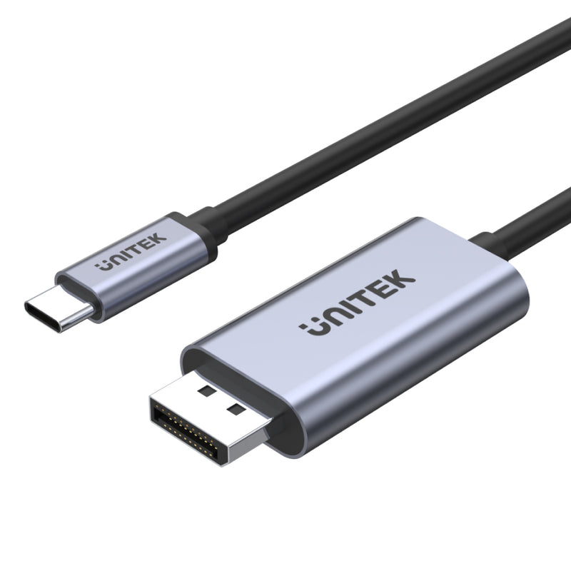 Unitek USB-C to DisplayPort Cable (USB C to DP) 2M 4K 60Hz Unitek USB-C to DisplayPort Cable (USB C to DP) 2M 4K 60Hz