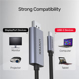 Unitek USB-C to DisplayPort Cable (USB C to DP) 2M 4K 60Hz