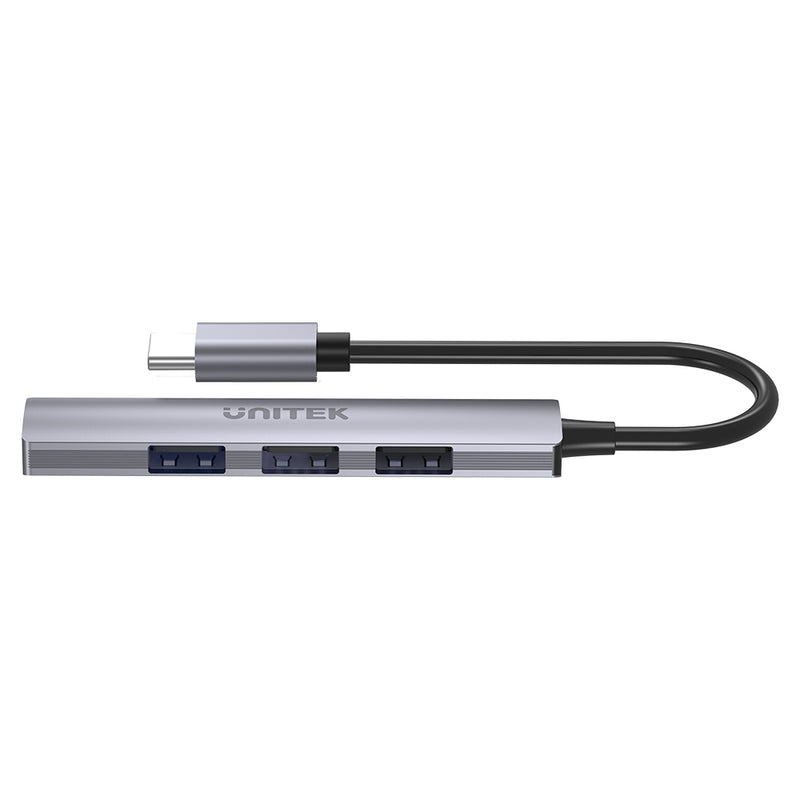 Unitek 4-in-1 Type C to USB Hub (USB3.0 + 3xUSB2.0) 5Gbps Space Gray Unitek 4-in-1 Type C to USB Hub (USB3.0 + 3xUSB2.0) 5Gbps Space Gray