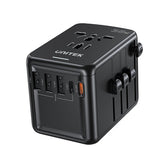 Unitek 35W Universal Travel Power Adapter with EU/UK/US/AU Plugs
