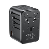 Unitek 65W Universal Travel Power Adapter  with EU/UK/US/AU Plugs