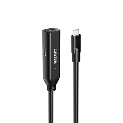 Unitek10Gbps USB-C Extension Cable with Built-in Signal Boosters 5 Meter