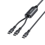 Unitek Type-C to Dual Type-C Charging Cable 100W Fast Charging