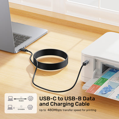 Unitek Type-C to USB Printer/Data/Charging cable Unitek Type-C to USB Printer/Data/Charging cable