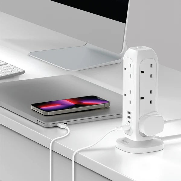 Momax Oneplug 11-Outlet Power Strip With USB Momax Oneplug 11-Outlet Power Strip With USB