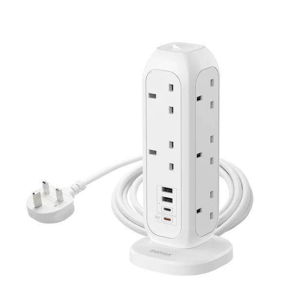 Momax Oneplug 11-Outlet Power Strip With USB Momax Oneplug 11-Outlet Power Strip With USB