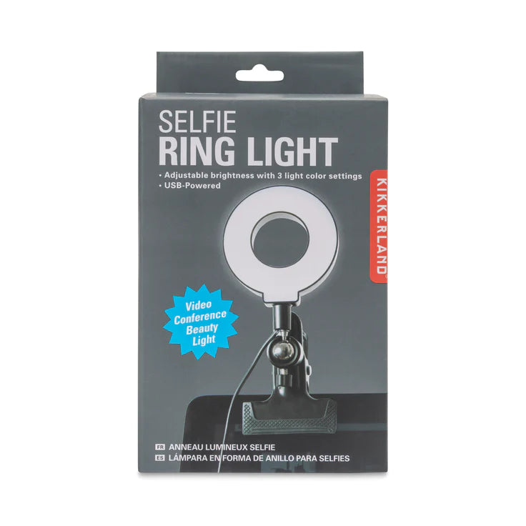 Kikkerland Selfie Ring Light Kikkerland Selfie Ring Light
