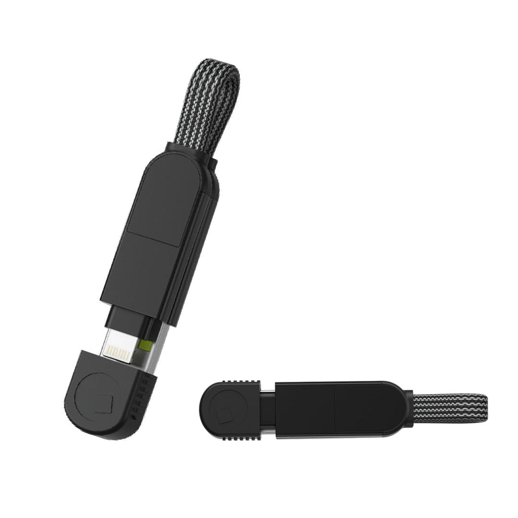 Rolling Square InCharge X 100W 6 in 1 Charging Cable 0.25ft Rolling Square InCharge X 100W 6 in 1 Charging Cable 0.25ft