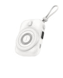 Moxedo Snap-On 8000 mAh | 15W | Wireless Charging Powerbank | Build-in USB-C Cable
