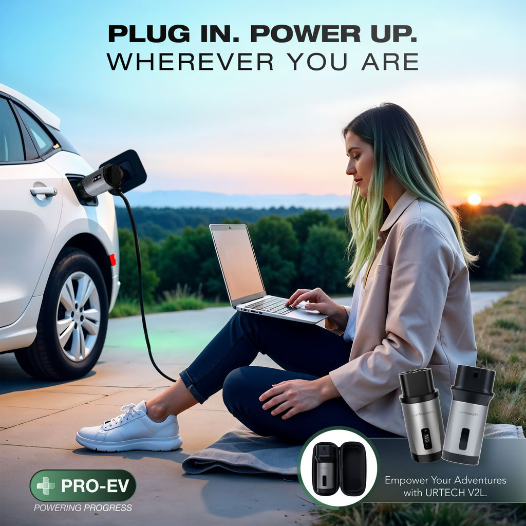 UrTech Type 2 V2L Adapter Transform Your EV Into a 3.6kW Mobile Power Station UrTech Type 2 V2L Adapter Transform Your EV Into a 3.6kW Mobile Power Station