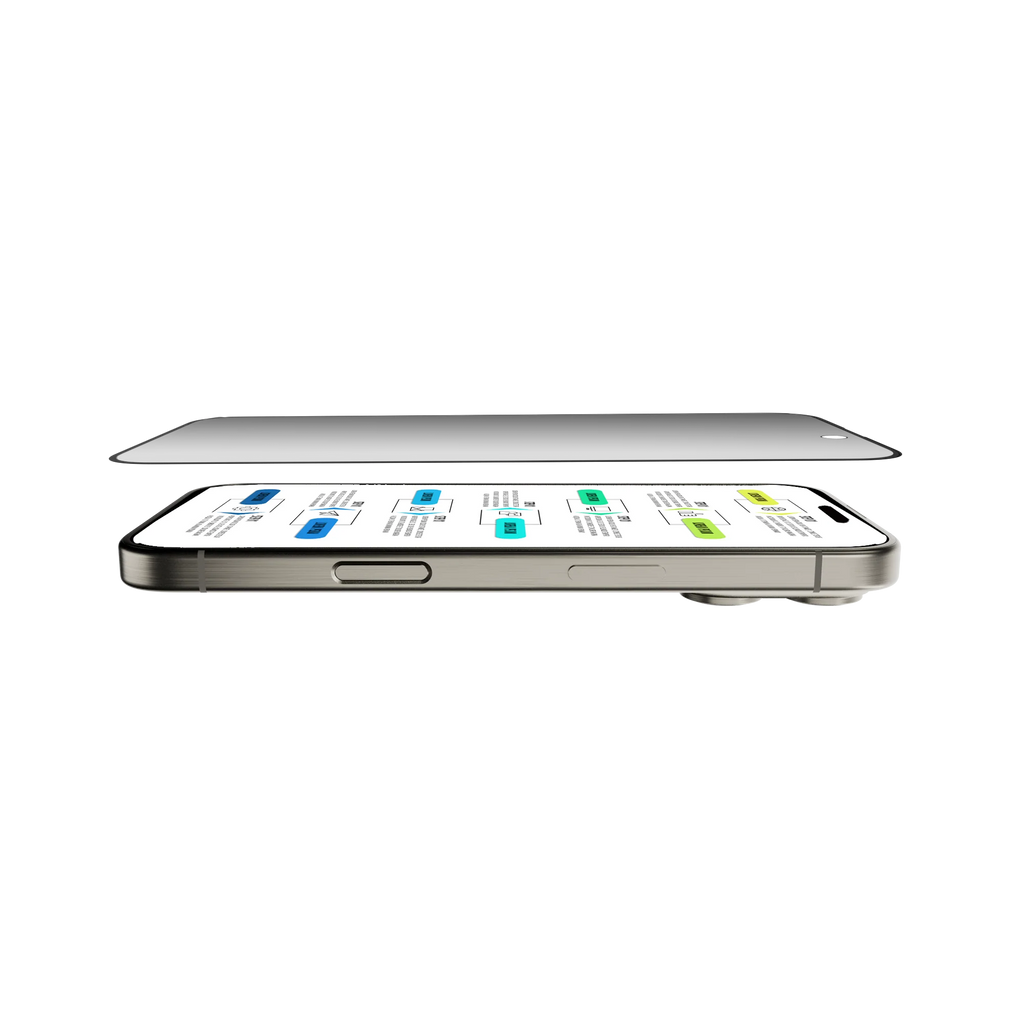 MAGEASY Vetro Privacy Tempered Glass Screen Protector for iPhone 16 Series MAGEASY Vetro Privacy Tempered Glass Screen Protector for iPhone 16 Series