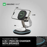 AMAZINGTHING Thunder Pro Mag 3-IN-1 Charging Stations With Stand