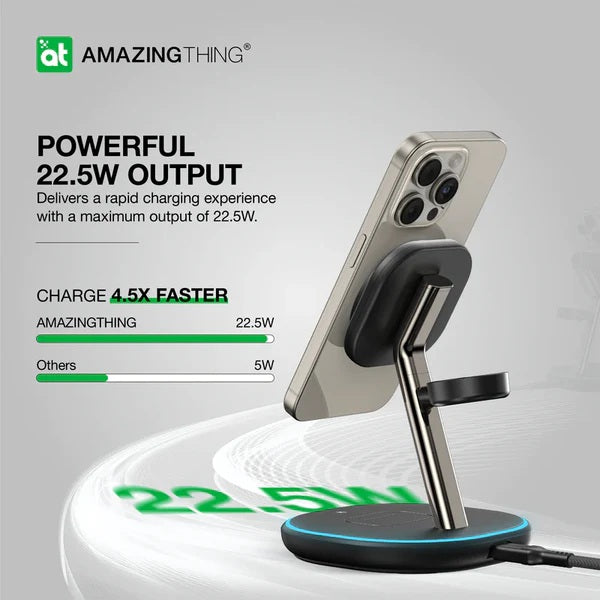 AMAZINGTHING Thunder Pro Mag 3-IN-1 Charging Stations With Stand AMAZINGTHING Thunder Pro Mag 3-IN-1 Charging Stations With Stand