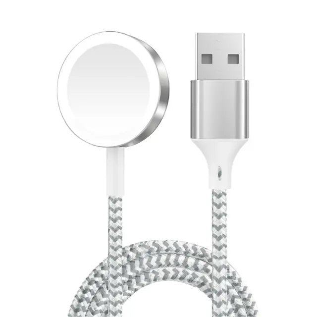 Magnetic Braided Charging Cable 1.2M (USB-A) for iWatch