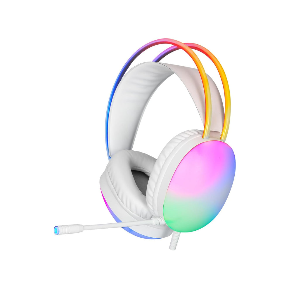 XTRIKE-ME Wired Headset GH 511 RGB - White