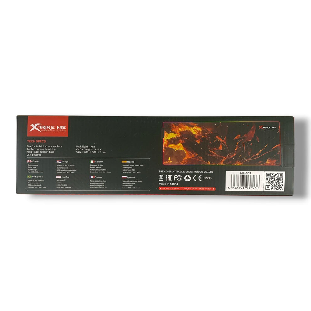 XTRIKE-ME RGB Mouse Pad MP607 XTRIKE-ME RGB Mouse Pad MP607