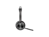 Poly Voyager Focus 2 Microsoft Teams Certified USB-C-C Headset +USB-C/A Adapter Charging Stand