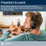 Poly Voyager 4320 Microsoft Teams Certified USB-A Headset +BT700 dongle