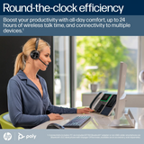 Poly Voyager 4320 Microsoft Teams Certified USB-A Headset +BT700 dongle