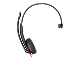 Poly Blackwire 3210 Monaural USB-C Headset +USB-C/A Adapter