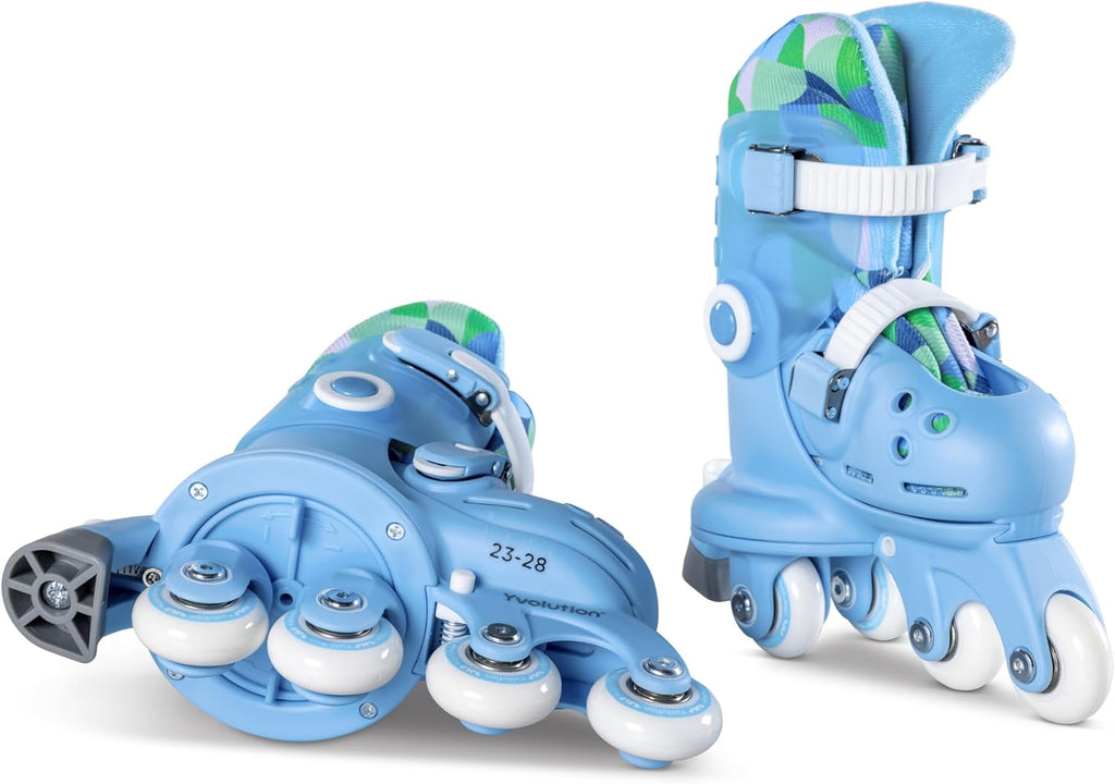 YVOLUTION TWISTA SKATES SIZE 7-11 -BLUE YVOLUTION TWISTA SKATES SIZE 7-11 -BLUE