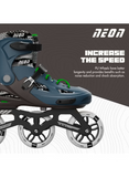 Neon Pro Skates Green (Us Size 4-7)
