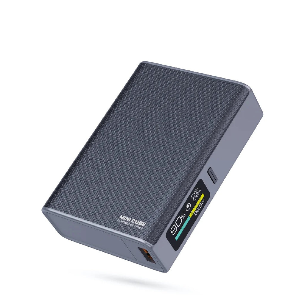 Pawa Mini Cube Mini Powerbank With Smart Display Pawa Mini Cube Mini Powerbank With Smart Display