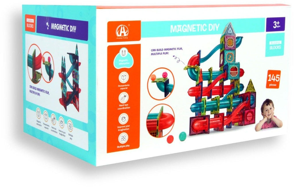 Magnetic Blocks Set DIY - 145PCS Magnetic Blocks Set DIY - 145PCS