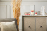 WoodWick Trilogy Large Hourglass Blooming Orchard Candle